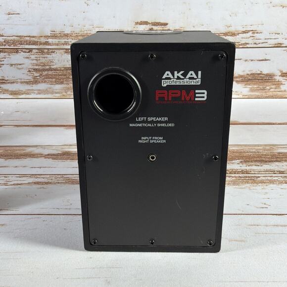 AKAI RPM3 Reference Monitor – Left Speaker Only Tested Working No Cables - Picture 3 of 4